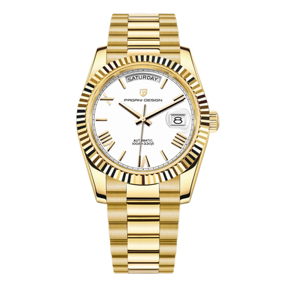 PAGANI DESIGN PD-1783 - 40mm - Zlatna / Bela
