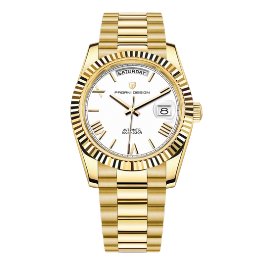 PAGANI DESIGN PD-1783 - 40mm - Zlatna / Bela