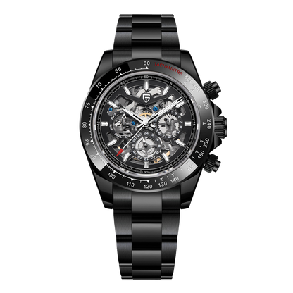 PAGANI DESIGN PD-1777 Skelton - 40mm - Crna