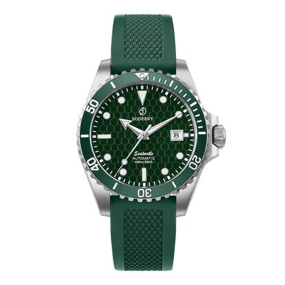 Boderry BDA007T SEATURTLE OCEAN - 40mm - Zelena - Titanium