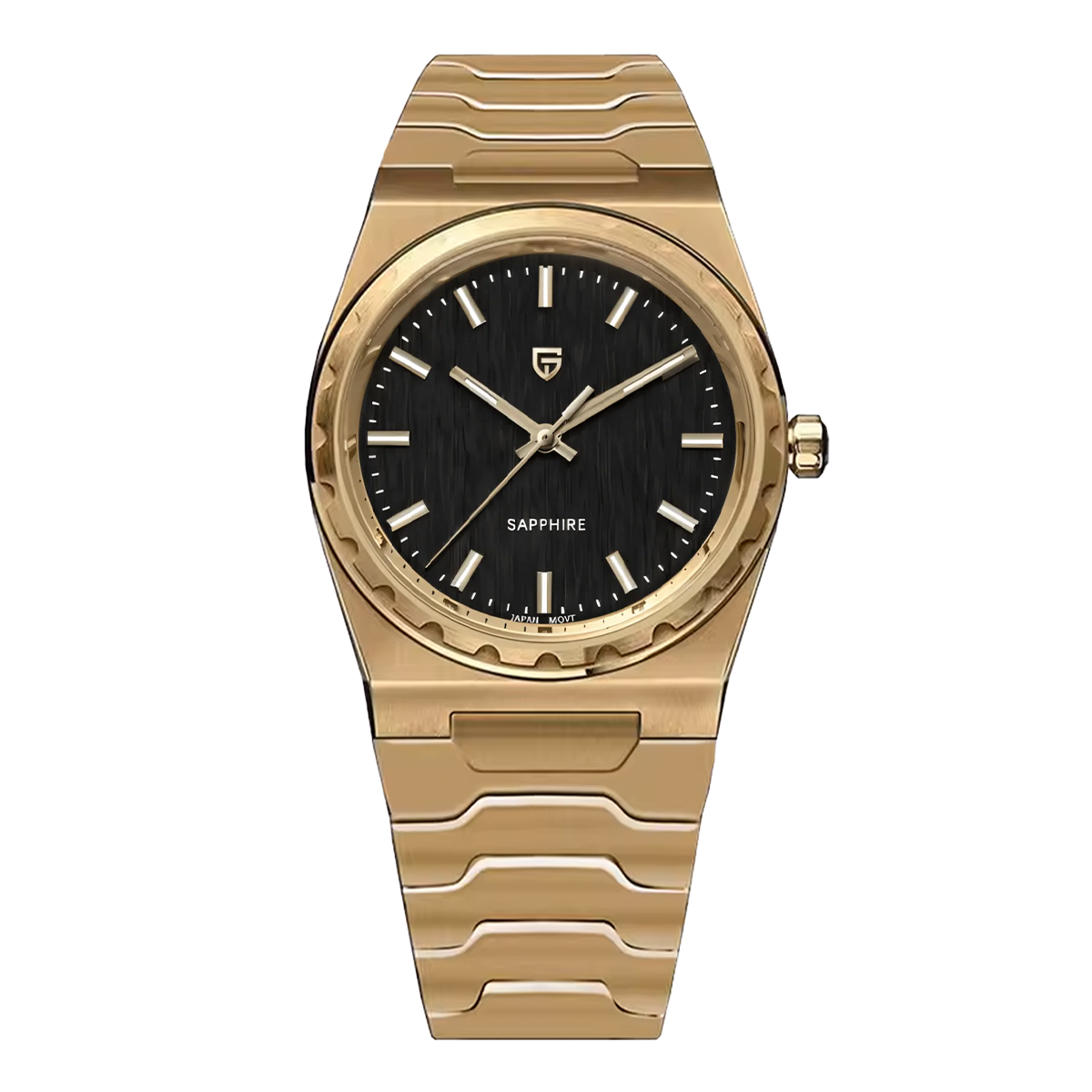 PAGANI DESIGN PD-YS020 - 37mm - Zlatna / Crna