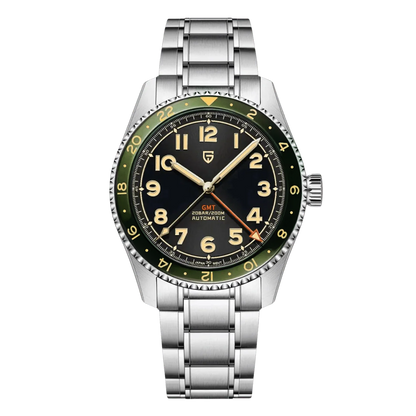 PAGANI DESIGN PD-1784 GMT - 40mm - Zelena