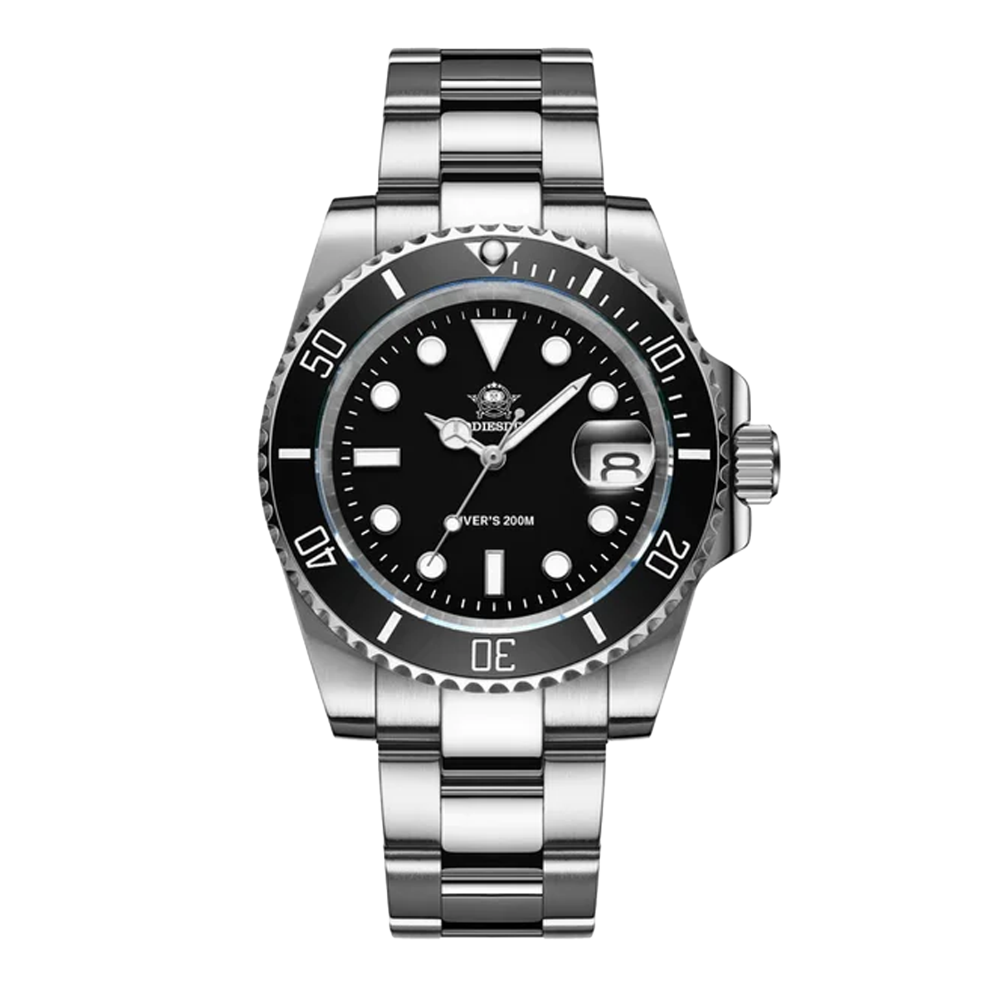 ADDIESDIVE  MY-H3 - 41mm - Crna - Rolex Submariner Homage