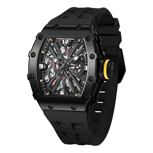 PAGANI DESIGN PD-1738 - 42mm - Crna/Crna - Richard Mille Homage