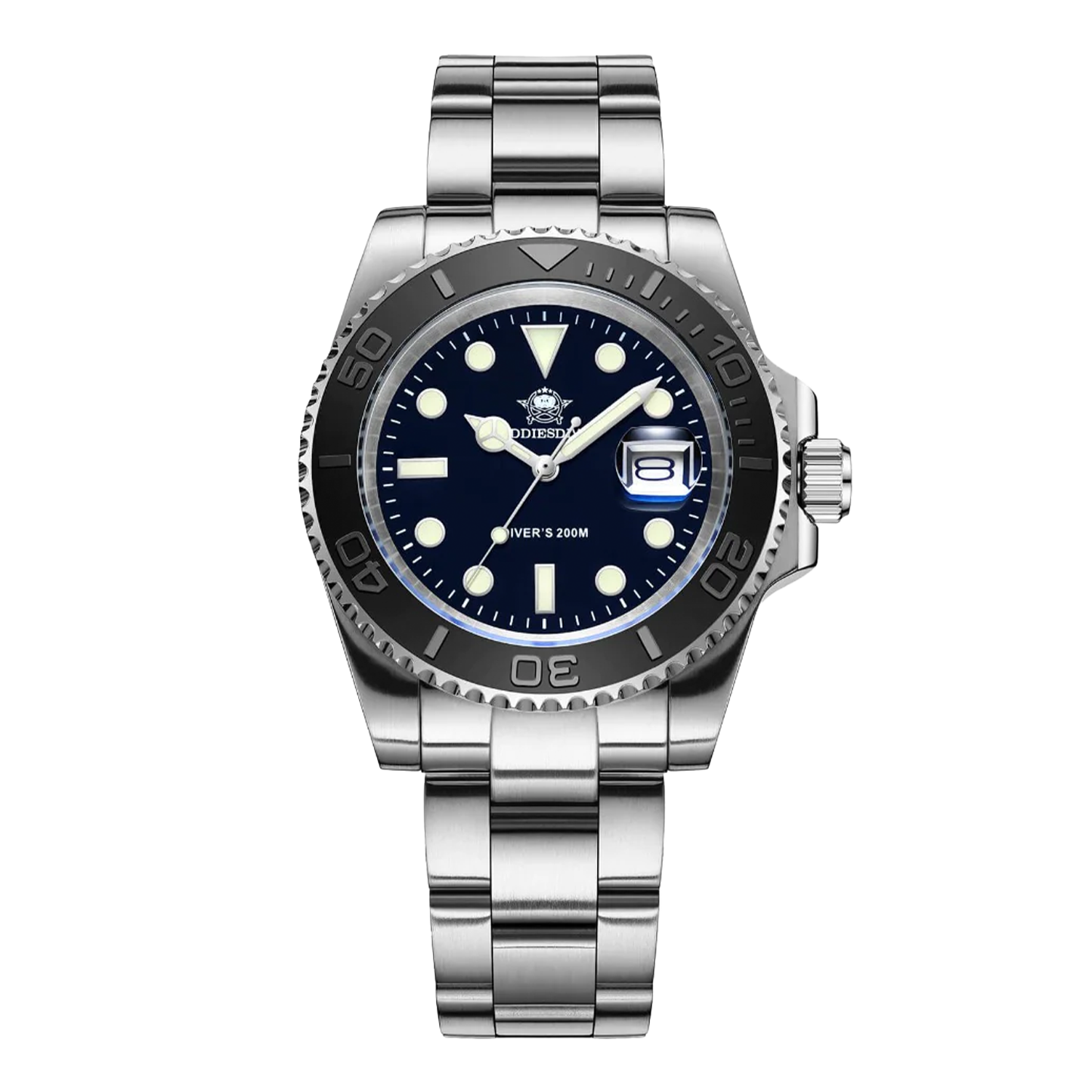 ADDIESDIVE  MY-H3-C - 41mm - Crna - Rolex YACHT-MASTER Homage