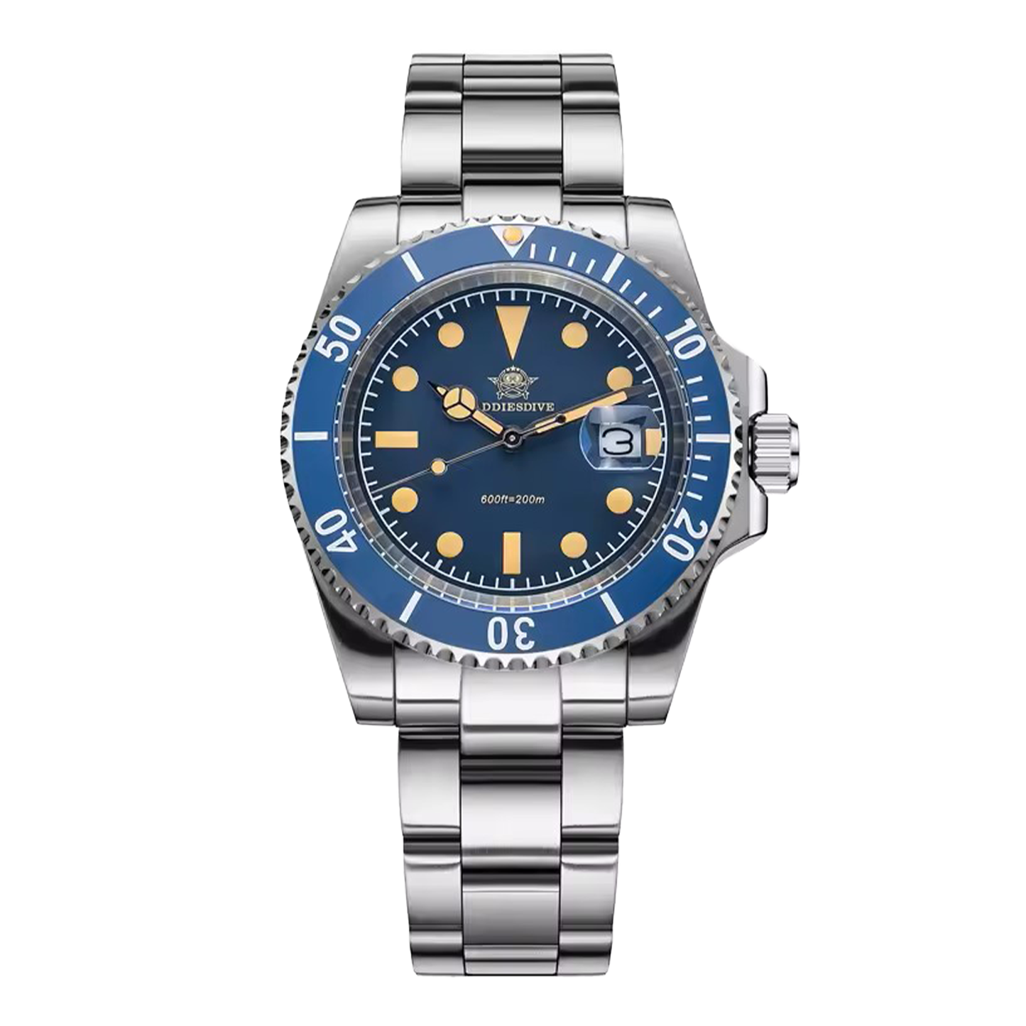 ADDIESDIVE  AD2054 - 41mm - Plava - Rolex Submariner Homage