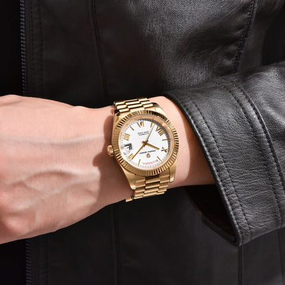 PAGANI DESIGN PD-1783 - 40mm - Zlatna / Bela