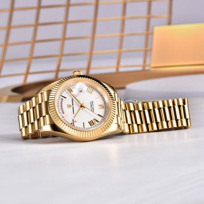 PAGANI DESIGN PD-1783 - 40mm - Zlatna / Bela