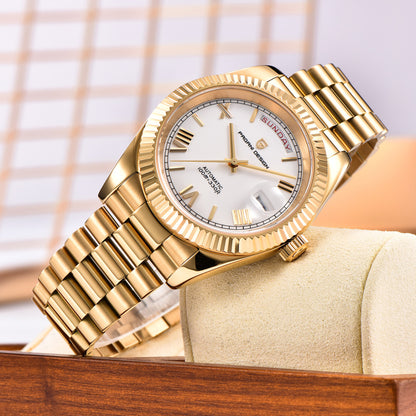 PAGANI DESIGN PD-1783 - 40mm - Zlatna / Bela