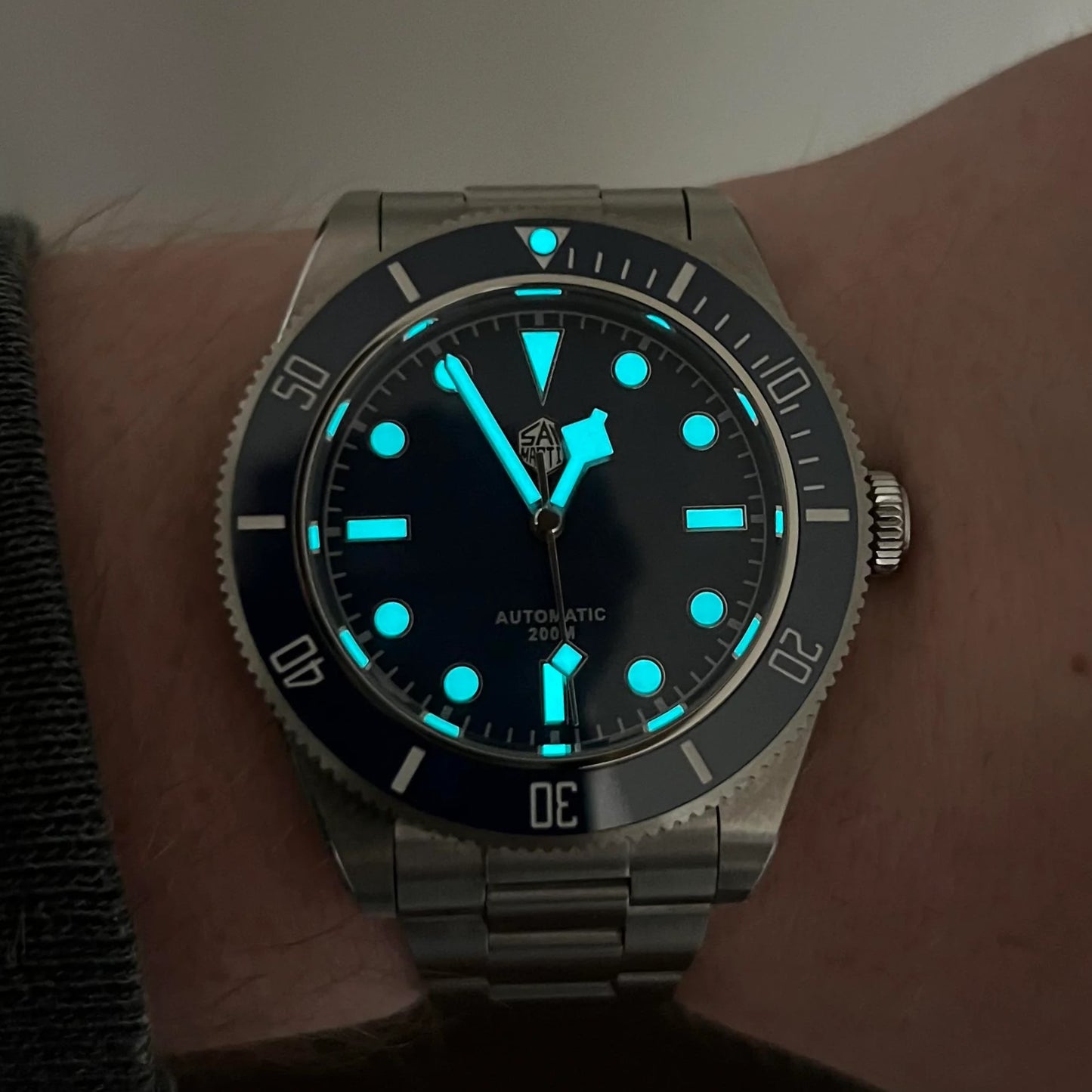 San Martin SN0008-GB Diver - 40mm - Plava - Tudor BLACK BAY 58 Homage