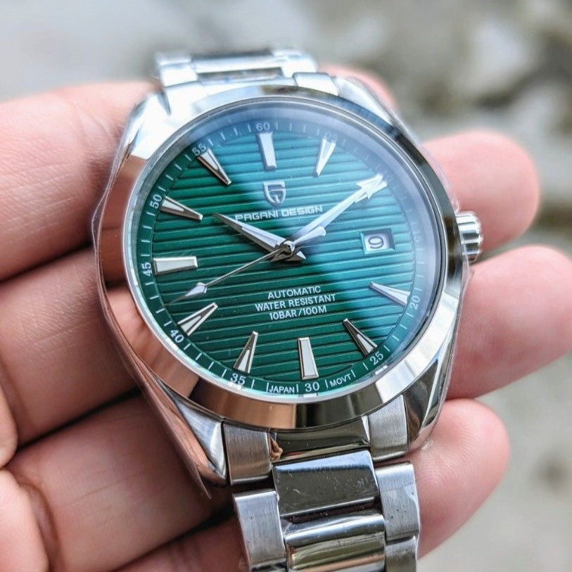 PAGANI DESIGN PD 1688 40mm Zelena Omega Seamaster Aqua Terra Hom PAGANI DESIGN PD 1688 40mm Zelena Omega Seamaster Aqua Terra Hom