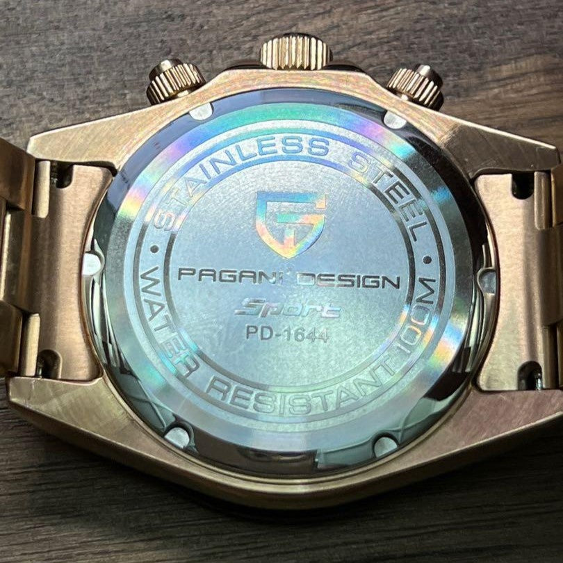 PAGANI DESIGN PD-1644 Sport - 40mm - Roze Zlatna
