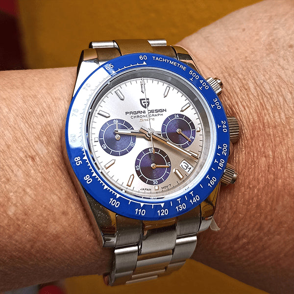 PAGANI DESIGN PD-1644 Sport - 40mm - Plava - Rolex Daytona Homage