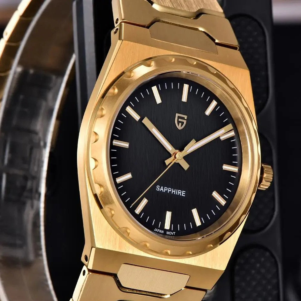 PAGANI DESIGN PD-YS020 - 37mm - Zlatna / Crna