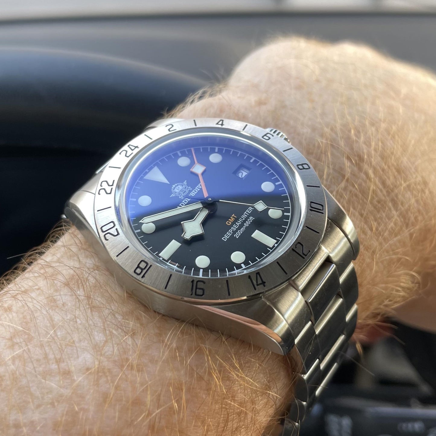 ADDIESDIVE AD2035 - 39mm - Pepsi - TUDOR Black Bay Pro GMT Homage